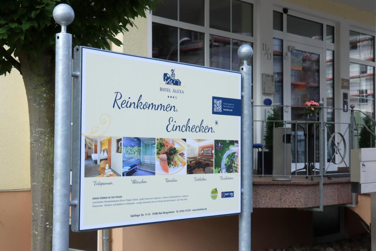 Hotel Alexa Bad Mergentheim Esterno foto